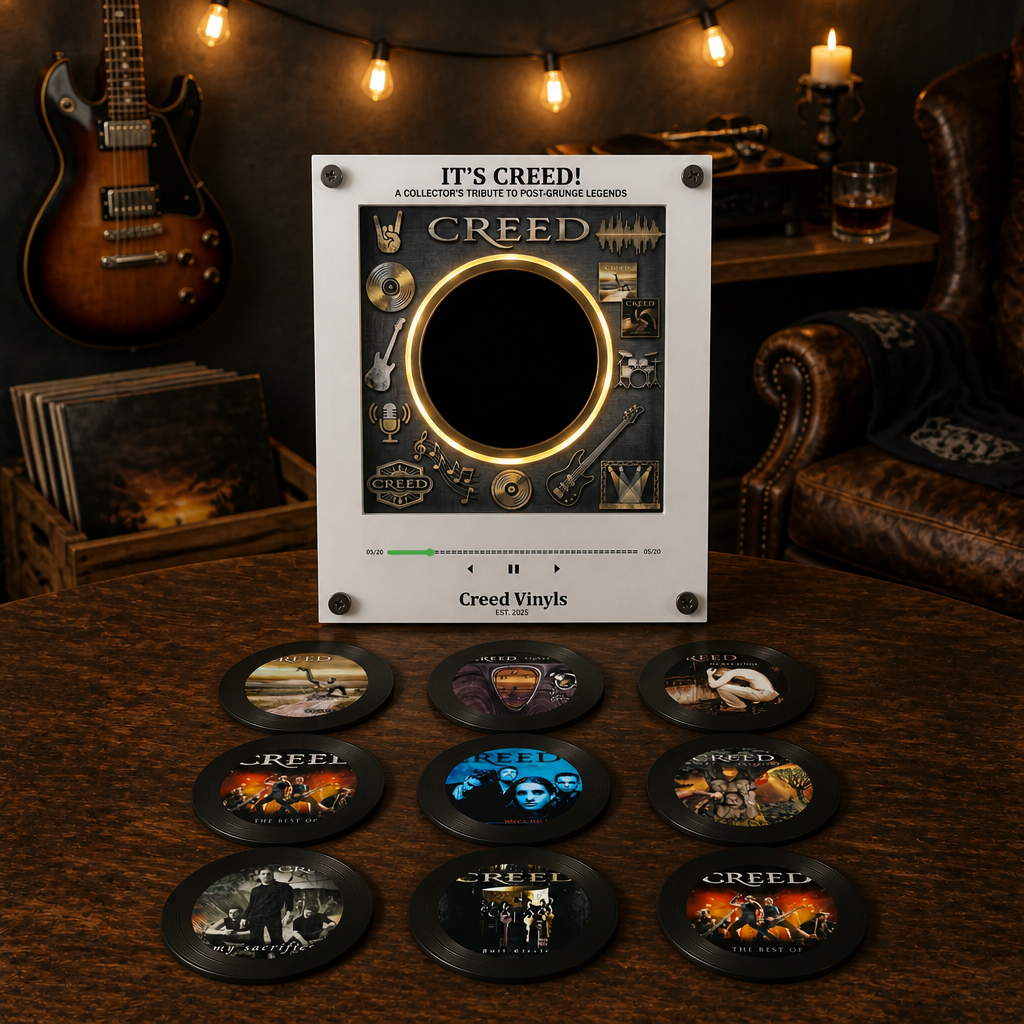 Creed Fridge Vinyl Player